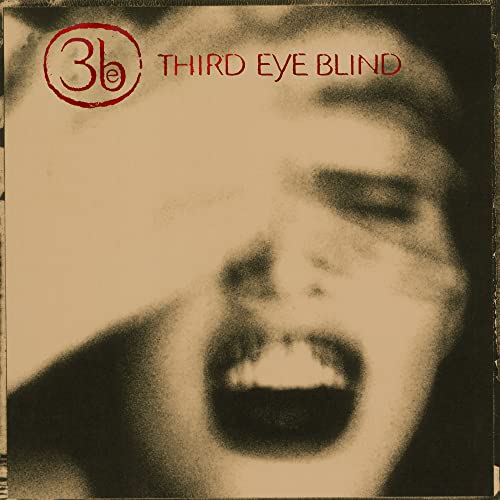 Third Eye Blind album cover: close-up of a person’s face, sepia tone.