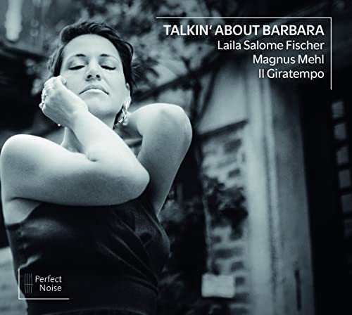 CD cover featuring a black and white portrait of Laila Salome Fischer.
