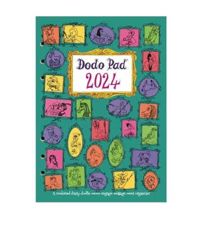 The Dodo Pad Filofax-Compatible 2024 A5 Refill Diary - Week to View Calendar Year: A loose leaf Diary-Organiser-Planner for up to 5 people/activities. UK made, Sustainable, Plastic Free