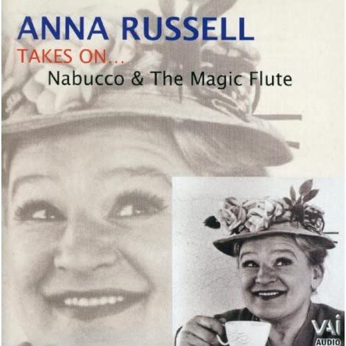 CD cover featuring Anna Russell in a hat, smiling warmly.