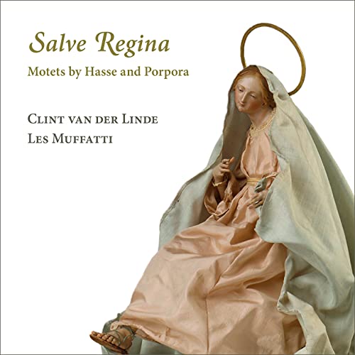 CD cover featuring a painting of the Virgin Mary with halo.