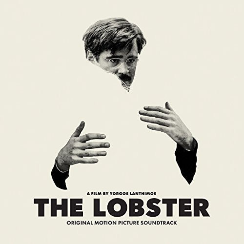 The Lobster" soundtrack CD cover with a man's face and hands.