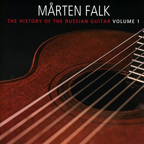 CD cover featuring a close-up of a vintage Russian guitar’s soundhole.