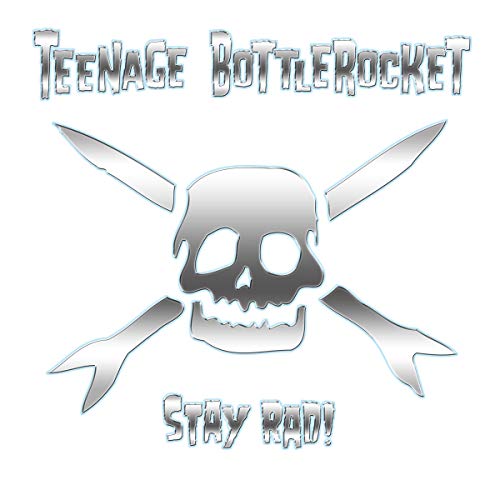 Album cover featuring a silver skull and crossbones on a white background.