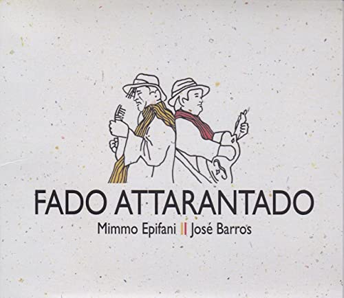CD cover with line-art illustration of two men playing instruments.