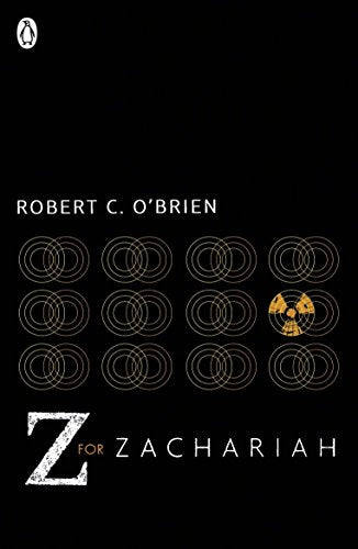 "Book cover with black background, white text, and interlocking 'Z' pattern."