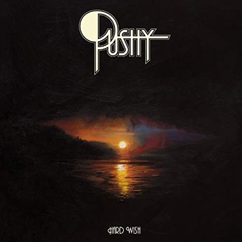 Pushy album cover: sunset landscape with band logo and title text.