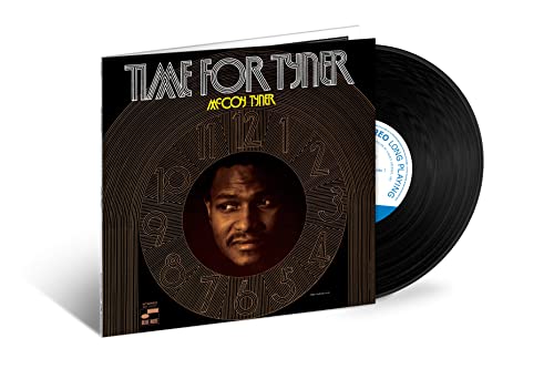 McCoy Tyner’s “Time For Tyner” vinyl record with portrait cover art.