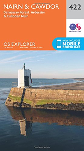 OS Explorer Map (422) Nairn and Cawdor (OS Explorer Paper Map) (OS Explorer Active Map)