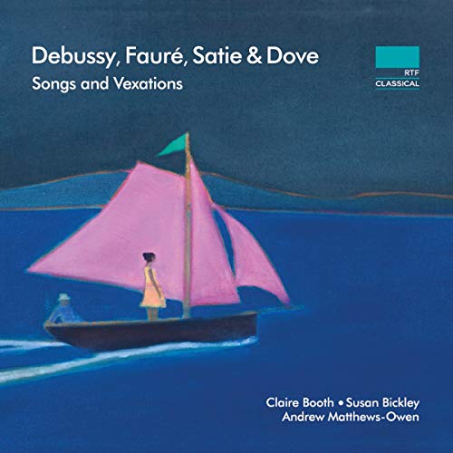 A CD cover featuring a painting of a woman on a sailboat.
