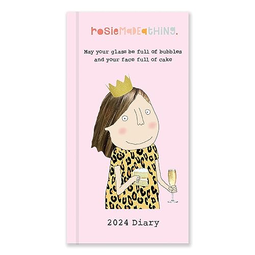 Portico Designs 2024 Rosie Made a Thing Slim Diary Week to View