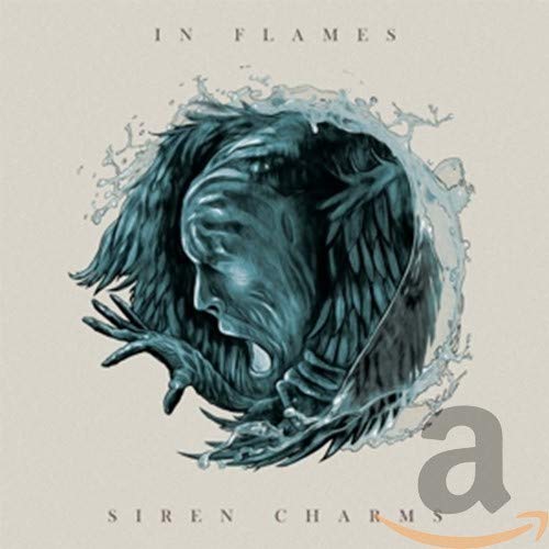 Album cover art showing a dark, screaming figure surrounded by a circular water splash.