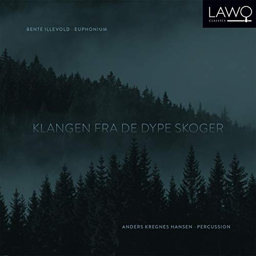 "Album cover with dark forest landscape and white text, featuring 'LAWO Classics' logo."