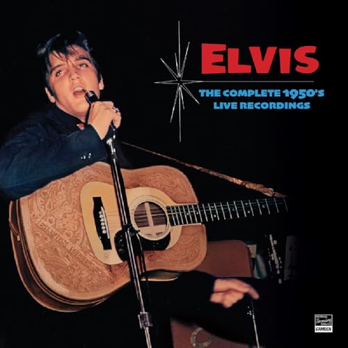 Elvis Presley album cover featuring a young Elvis with a guitar.