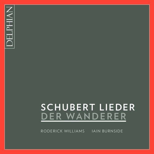"CD cover with dark green background, red border, and white text."