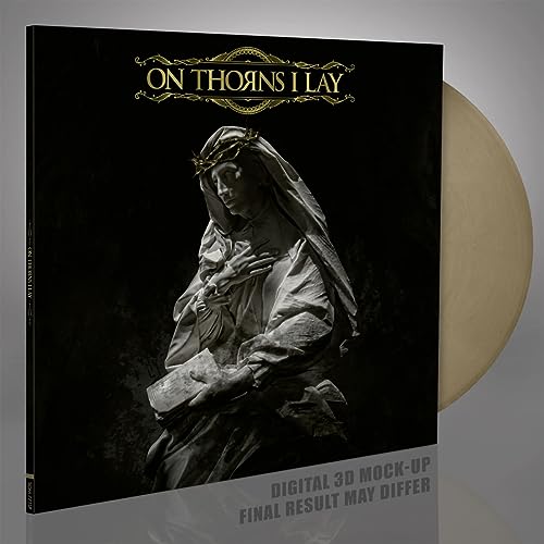 Vinyl record cover featuring a sculpted woman with a gold-colored disc.