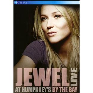 DVD cover featuring a close-up portrait of Jewel, with text "Jewel Live".