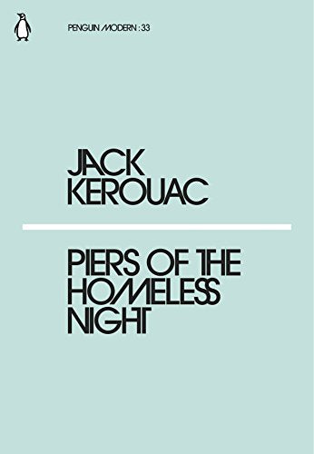 "Piers of the Homeless Night" book cover with pale green background and black text.