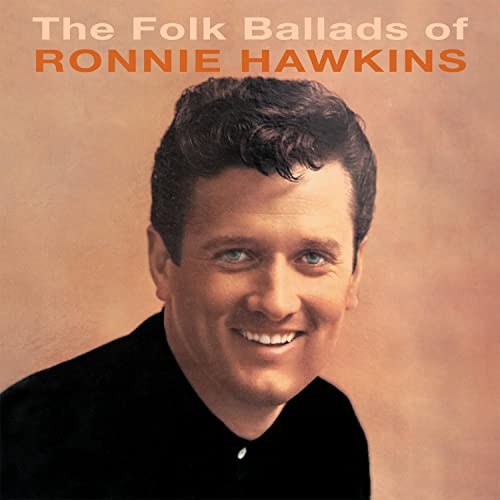 CD cover featuring a portrait of Ronnie Hawkins, smiling and looking forward.