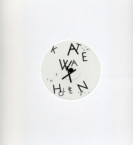 White vinyl record label with black text reading "Kate Wax - The Holden Edits".