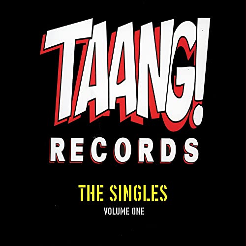 Black CD cover with bold red and white "TAANG! RECORDS" text.