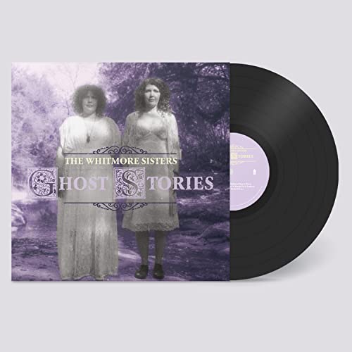 Vinyl record with cover art featuring two women in vintage clothing.