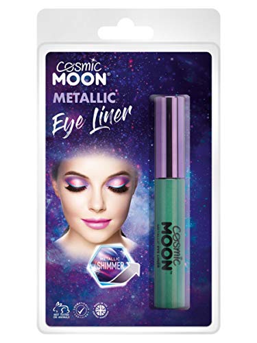 Smiffys Cosmic Moon Metallic Eye Liner, Green