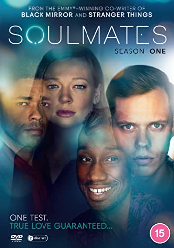 DVD cover for Soulmates Season One featuring overlapping portraits of four diverse actors.