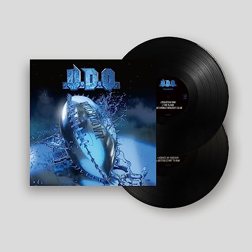 U.d.o. "Touchdown" vinyl record with football-themed cover art.