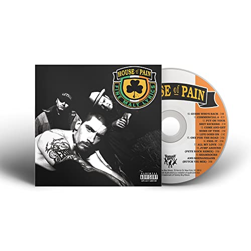 House of Pain "Fine Malt Lyrics" 30 Years CD with three rappers pictured.