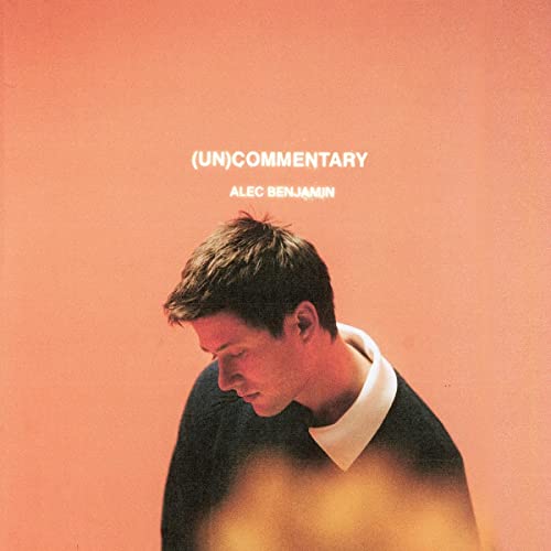CD cover for Alec Benjamin’s “(Un)Commentary” featuring a portrait of the artist.