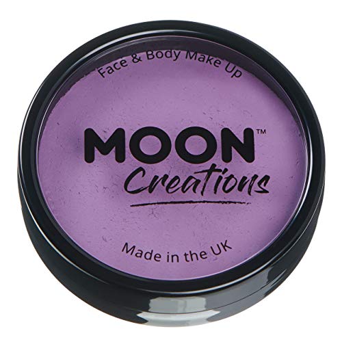 Pro Face & Body Paint Cake Pots by Moon Creations - Wild Berry - Professional Water Based Face Paint Makeup for Adults, Kids - 36g