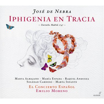 CD cover with a sketch of a woman's head and butterflies.
