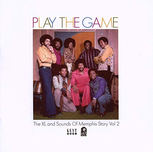 CD cover featuring a group of seven Black men in 1970s attire.