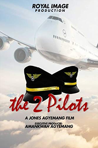 DVD cover for “The 2 Pilots” featuring an airplane and pilot caps.