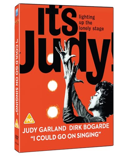 DVD cover for “I Could Go On Singing” featuring Judy Garland.