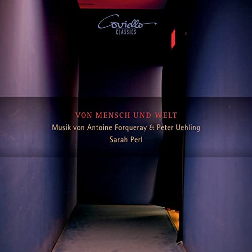CD cover: dark abstract corridor with text “Von Mensch Und Welt”.