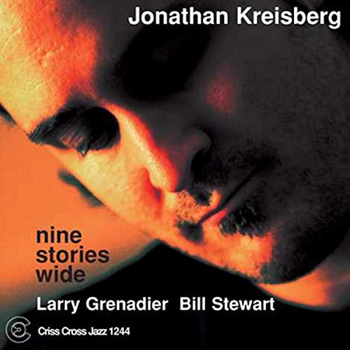 CD cover for Jonathan Kreisberg’s “Nine Stories Wide” featuring abstract portrait.