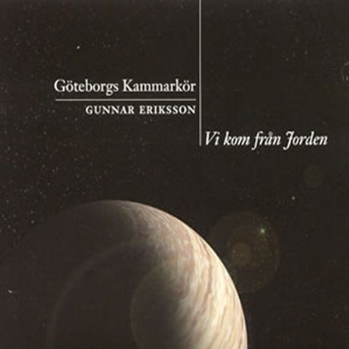 CD cover with text and a planetary image against a dark background.