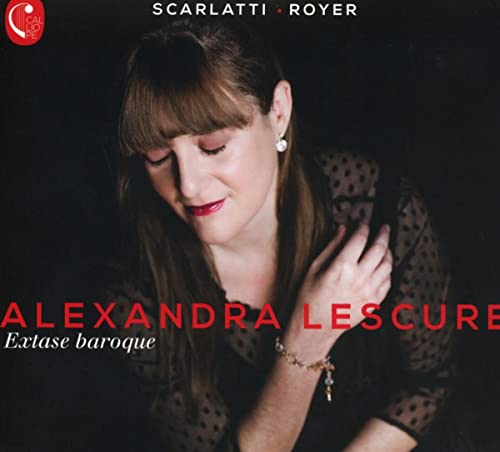 CD cover featuring Alexandra Lescure, a woman with brown hair, in profile.