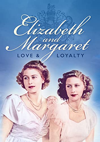 DVD cover featuring portraits of Queen Elizabeth II and Princess Margaret.