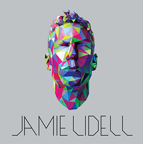 The image depicts a 3D rendering of a man's head, composed of multicolored geometric shapes. For accessibility purposes, a suitable alt text could be: "Multicolored geometric head sculpture against a beige background."
