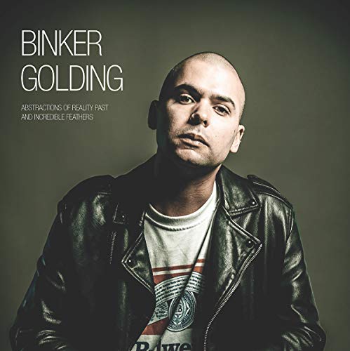 Album cover featuring a man in a leather jacket against a dark green background.