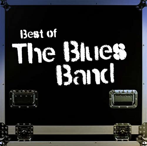 CD cover: "Best Of The Blues Band" in white chalk lettering.