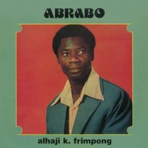 Vinyl record cover featuring a portrait of Alhaji K. Frimpong.