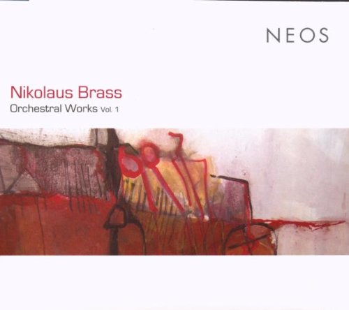 CD cover with abstract red, yellow, and black painting on white background.