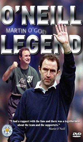 DVD cover featuring Martin O’Neill, a soccer player and manager.