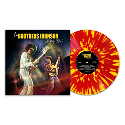 Brothers Johnson "Strawberry Letter 23" vinyl record and album cover.