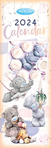 Me to You Tatty Teddy 2024 Multibrand Slim Calendar, 42 X 14CM