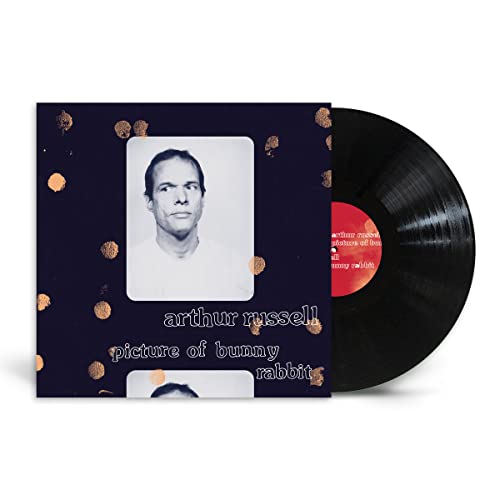 Vinyl record with cover featuring a portrait and text: "Picture of Bunny Rabbit".